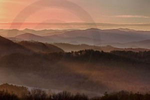 Ridge lines of the Smoky Mountains