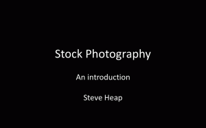 Introduction to stock photography powerpoint