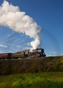 Western Maryland steam locomotive