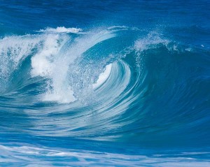 Frozen motion waves in Kauai