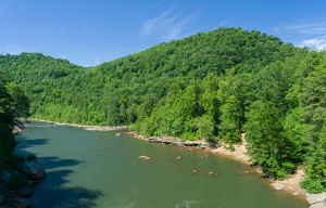 Cheat River at Jenkinsburg Bridge