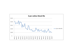 Earnings per image on Istockphoto