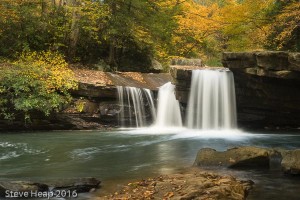 Waterfall on Deckers Creek near Masontown WV