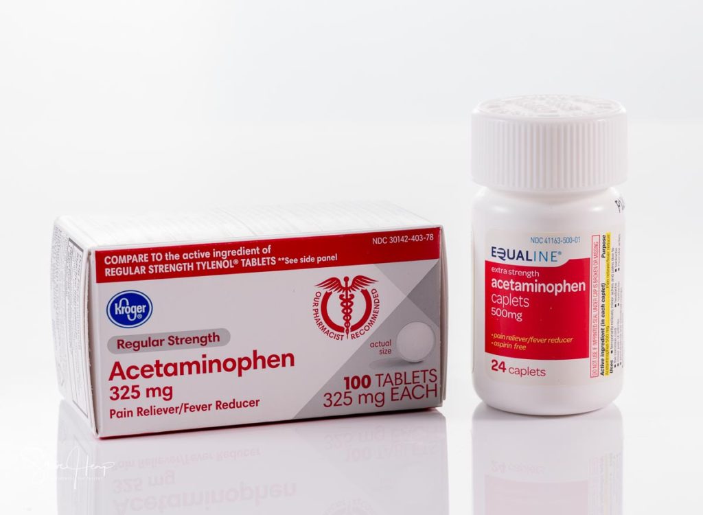 Stock photo of acetaminophen 