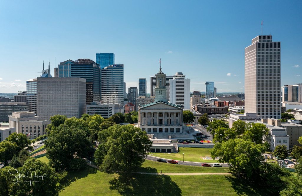 Stock photo of the State Capitol in Nashville Tennessee